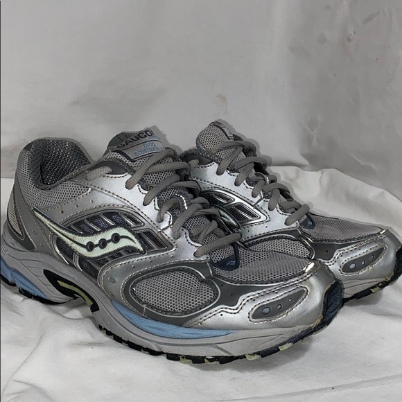 Saucony Grid Formula TR Gray Blue Size 10 - Picture 3 of 12